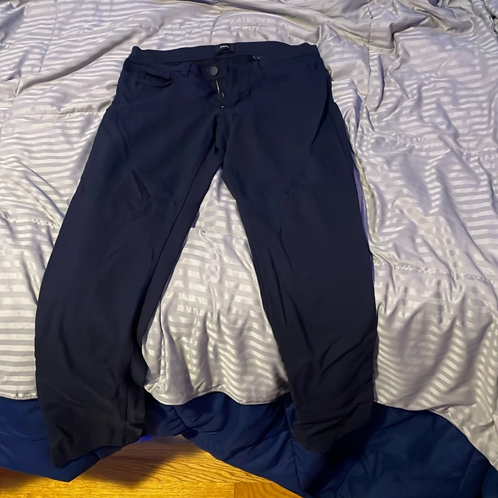 Theory Navy Trousers